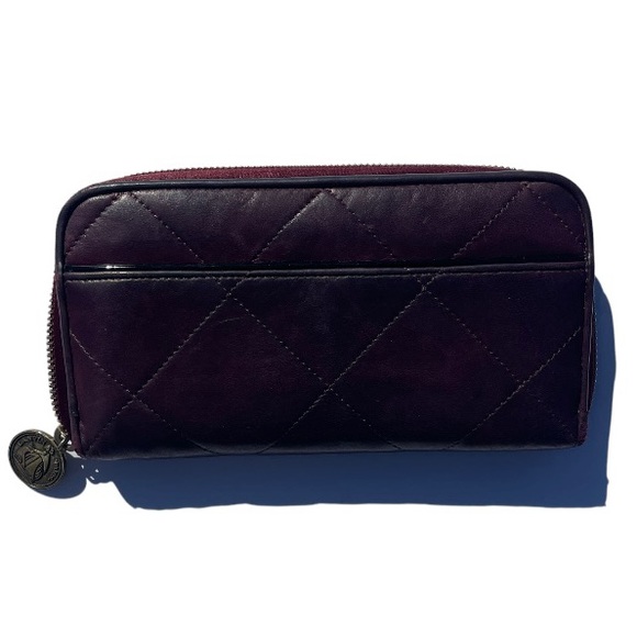 Lanvin Paris Quilted Leather Clutch Wallet - Picture 5 of 7